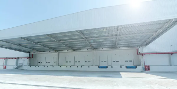 Frozen Food Storage Industrial Refrigeration Warehouse Modern Wall — Stock Photo, Image