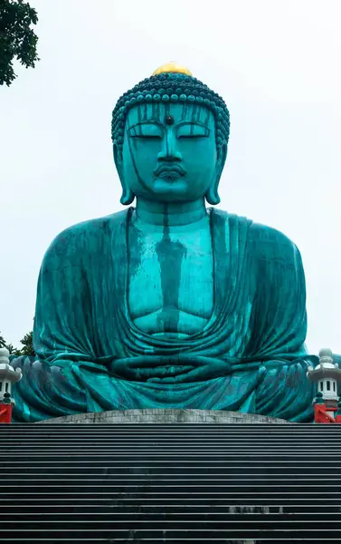 Daibutsu Staty Thailand Temple — Stockfoto