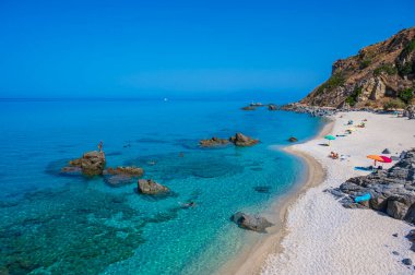 Marinella Di Zambrone - İtalya 'da Tropea yakınlarında Calabria' da cennet gibi beyaz plajlar