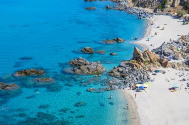 Marinella Di Zambrone - İtalya 'da Tropea yakınlarında Calabria' da cennet gibi beyaz plajlar