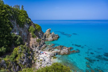 Marinella Di Zambrone - İtalya 'da Tropea yakınlarında Calabria' da cennet gibi beyaz plajlar