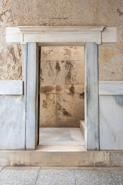 Eenvoudige Elegante Doorgang Het Museum Van Oude Agora — Stockfoto