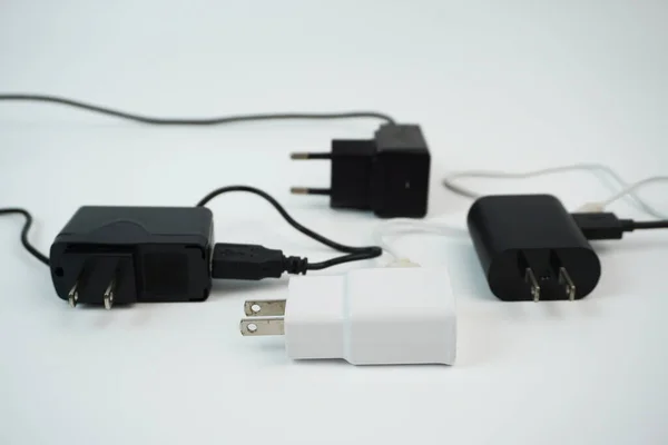 Handy Ladekabel Und Aufladen Anderer Elektronischer Geräte Mit Usb Nicht — Stockfoto