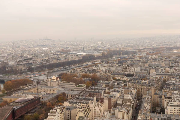 Views Landscape City Paris Seine River Photo Taken Eiffel Towe — Stock Photo, Image