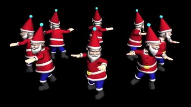 Noel Baba animasyonu. Mutlu Noel dansları. Mutlu Noel animasyonları Noel Baba Dansı.