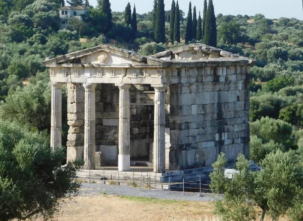 Ένα Αρχαίο Μαυσωλείο Στην Πόλη Της Μεσσήνης Στην Πελοπόννησο — Φωτογραφία Αρχείου