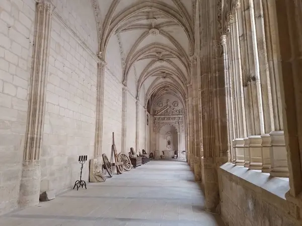 Beautiful Corridor City Segovia Cathedral — Stock Photo, Image