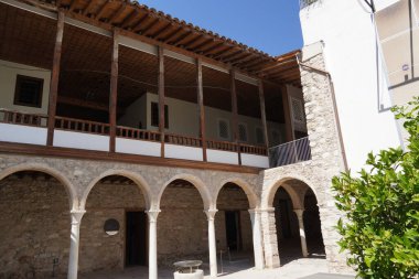 30 Mayıs 2024, Atina, Yunanistan. 18. yüzyılın manzarası, Benizelos malikanesi, Atina 'nın en eski evi.