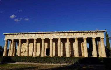 Hephaestus Tapınağı ya da Hephaisteion Antik Agora 'daki ya da pazar yerindeki