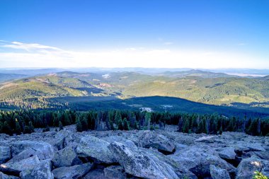 Washington 'daki Spokane Dağı manzaralı güzel bir yer. 