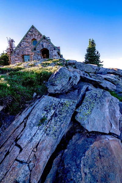 Красивый Живописный Вид Природу Горы Спикане Штате Вашингтон — стоковое фото