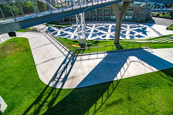 Spokane Washington Centrum Sommaren — Stockfoto