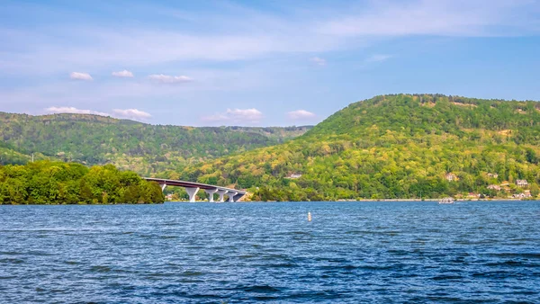 Natur Och Tennessee Flod Naturskön Utsikt Vid Jaspis Rastplats — Stockfoto