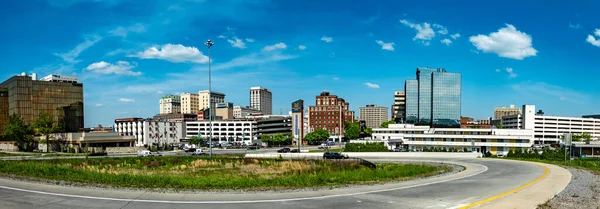 Centrum Chattanooga Tennessee Dzień — Zdjęcie stockowe