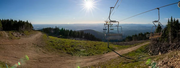 Piękne Widoki Przyrodę Spokane Góry Stanie Waszyngton — Zdjęcie stockowe