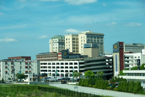 Innenstadt Von Chattanooga Tennessee Bei Tageslicht — Stockfoto