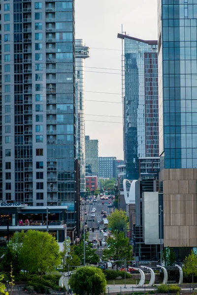 Innenstadt Nashville Tennessee Stadtbild Skyline Szenen — Stockfoto