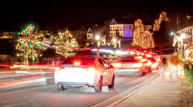 Noel town ABD açık Noel süsleri 