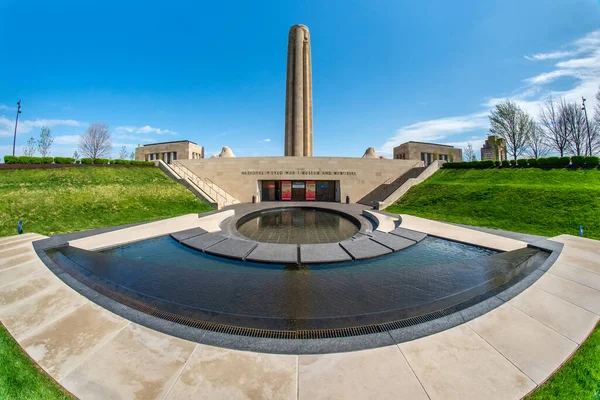 Kansas Şehri Dünya Savaşı Özgürlük Anıtı Müzesi 1926 Inşa Edildi — Stok fotoğraf