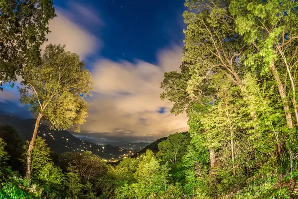 Prachtige Natuur Landschap Scènes Bij Maggie Valley Noord Carolina — Stockfoto