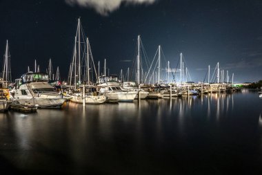 New Bern Kuzey Carolina Şehri Nehir Sahneleri