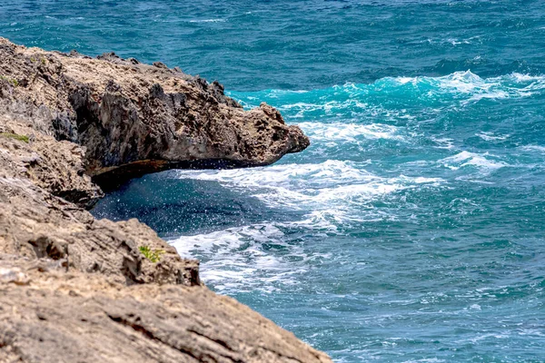 Pasifik Okyanusu 'ndaki güzel Oahu Hawaii plaj manzaraları