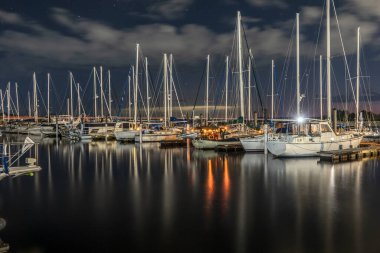 New Bern Kuzey Carolina Şehri Nehir Sahneleri
