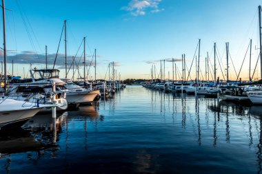 New Bern Kuzey Carolina Şehri Nehir Sahneleri