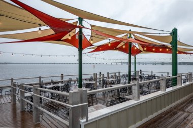 New Bern Kuzey Carolina Şehri Nehir Sahneleri