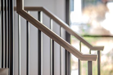 modern konut merdiven ayrıntıları 