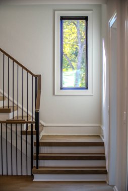 modern konut merdiven ayrıntıları 