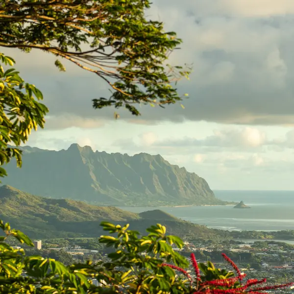 stock image Koolau Mountain Range, Oahu, Hawaii