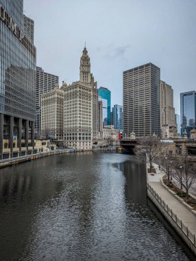 Gün boyunca Chicago sokak sahneleri
