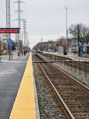 Gün boyunca Chicago sokak sahneleri