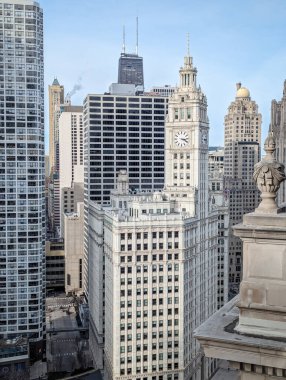 Gün boyunca Chicago sokak sahneleri