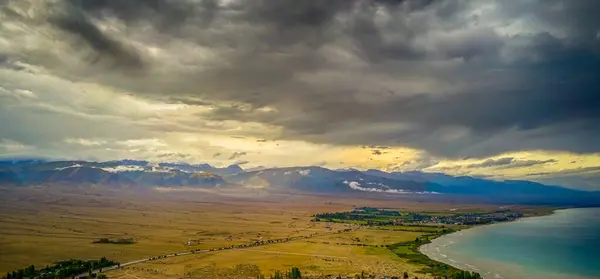 stock image beautiful nature around issyk kul lake region in kyrgyzstan