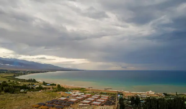 stock image beautiful nature around issyk kul lake region in kyrgyzstan