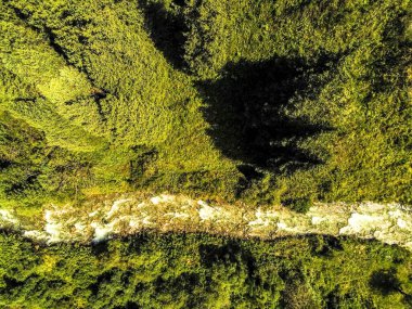 güzel vadi manzarası Issyk kul gölü bölgesi ve Orta Asya 'da bishkek