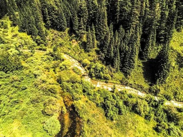 stock image beautiful gorge views around issyk kul lake region and bishkek in central asia