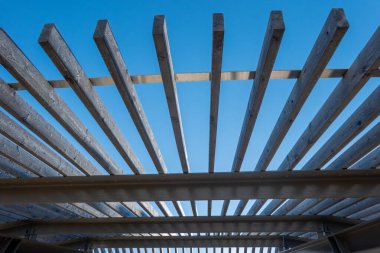 Gillson Parkı ve Wilmette Sahili Chicago Illilnoise 'in kuzeyinde.