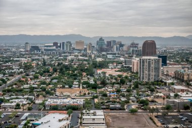 Şehir merkezindeki phoenix arizona şehir manzarası