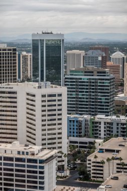 Şehir merkezindeki phoenix arizona şehir manzarası