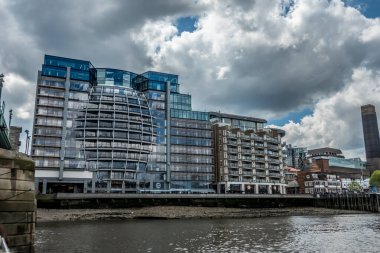 Londra şehir merkezindeki şehir manzarası ve manzaralar