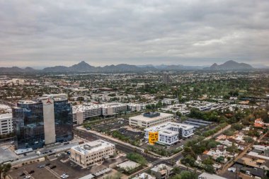 Şehir merkezindeki phoenix arizona şehir manzarası