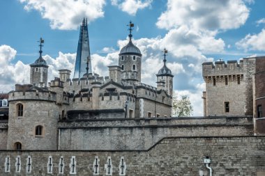 Londra şehir merkezindeki şehir manzarası ve manzaralar