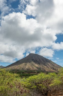 Koko başkanı Oahu Hawai 'nin etrafındaki sahneler