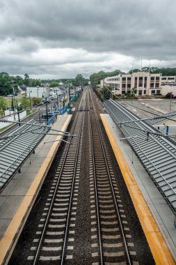 Clinton Connecticut 'ın küçük bir kasabasında sahneler