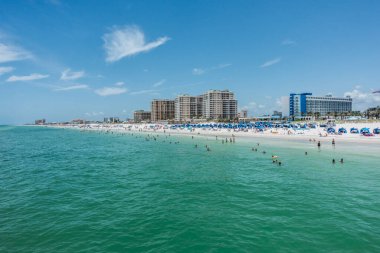 60. rıhtım yakınlarındaki sahil manzaraları.