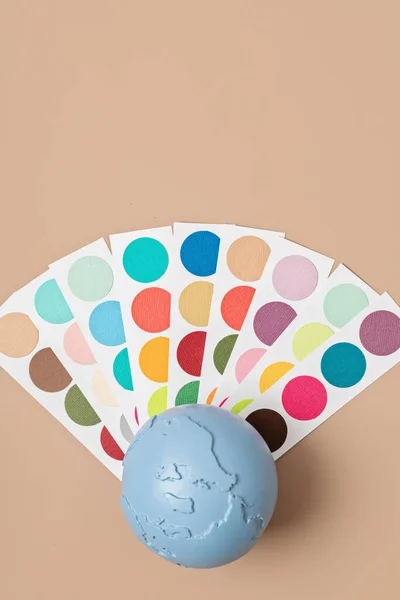 Color Palettes Trends Popular Color Tendencies Trends New Year Idea — Stock Photo, Image