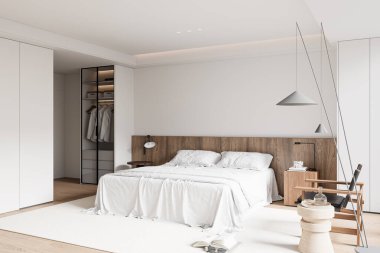 İç Yatak Odası Duvar Modeli - 3D Hazırlama, 3D Görüntü